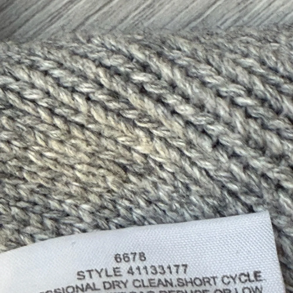 Tory Burch Gray Embellished Women's Sweater M